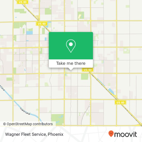 Wagner Fleet Service map