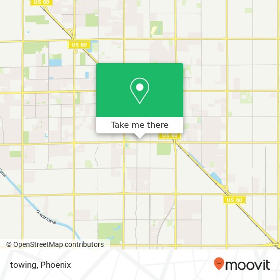 towing map