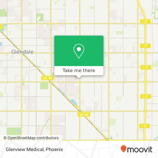 Glenview Medical map