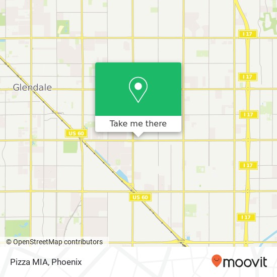 Pizza MIA map