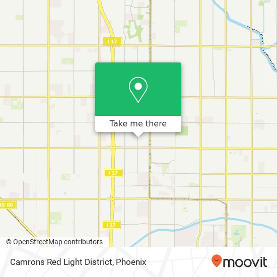 Camrons Red Light District map