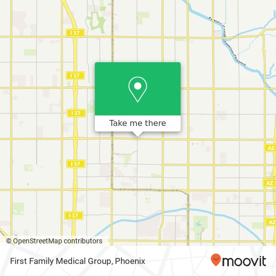 First Family Medical Group map