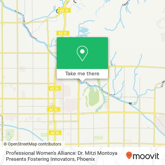 Mapa de Professional Women's Alliance: Dr. Mitzi Montoya Presents Fostering Innovators