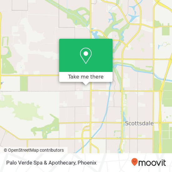 Mapa de Palo Verde Spa & Apothecary