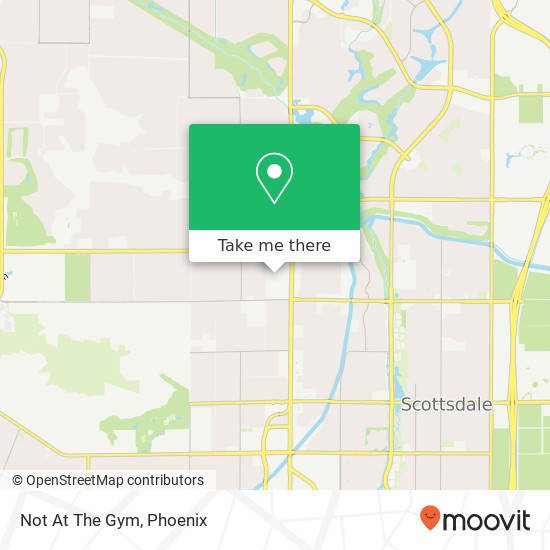 Not At The Gym map