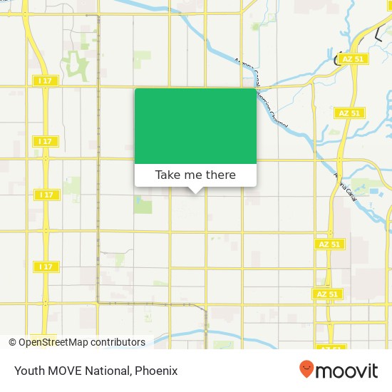 Youth MOVE National map