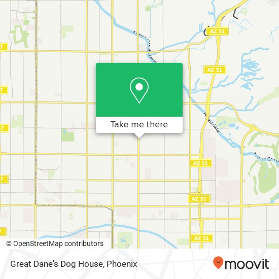 Great Dane's Dog House map