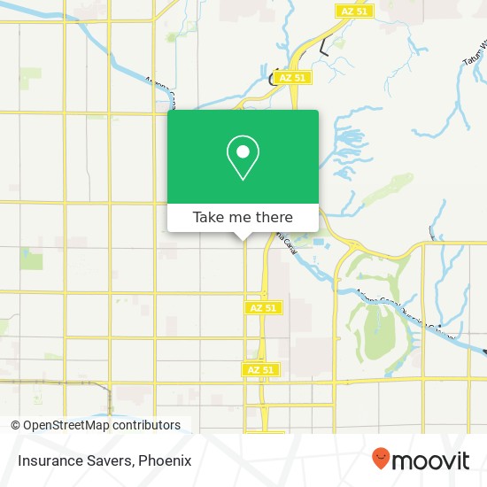 Insurance Savers map