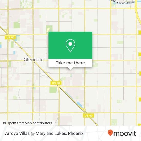 Arroyo Villas @ Maryland Lakes map