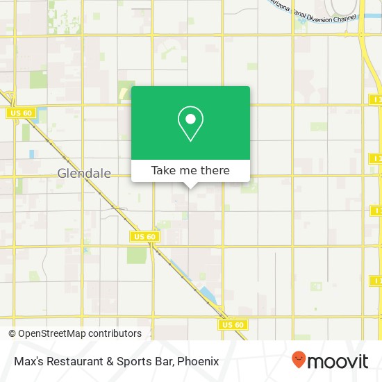 Max's Restaurant & Sports Bar map
