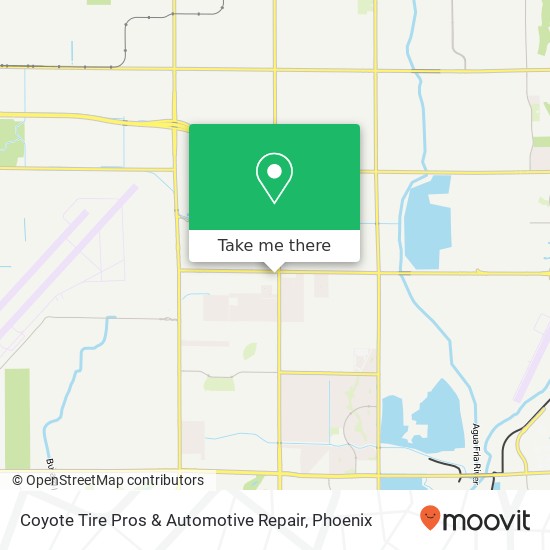 Coyote Tire Pros & Automotive Repair map