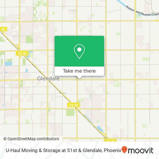 U-Haul Moving & Storage at 51st & Glendale map