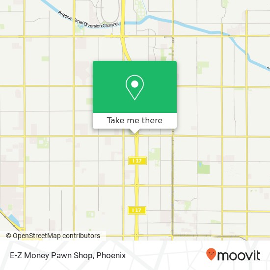 E-Z Money Pawn Shop map