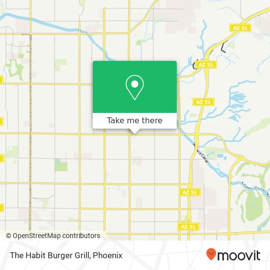 Mapa de The Habit Burger Grill