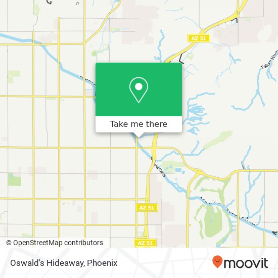 Mapa de Oswald's Hideaway