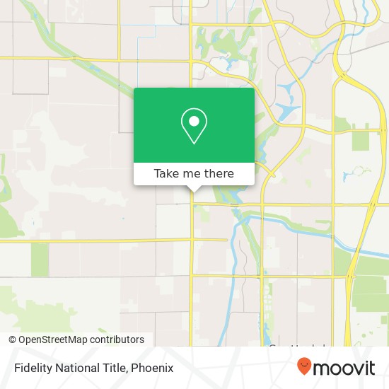 Fidelity National Title map