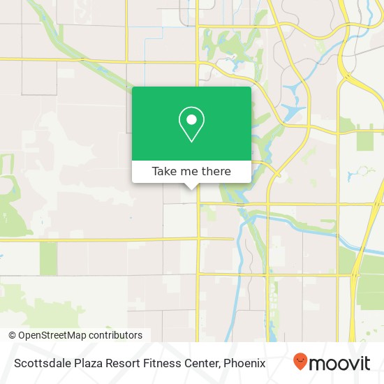 Scottsdale Plaza Resort Fitness Center map