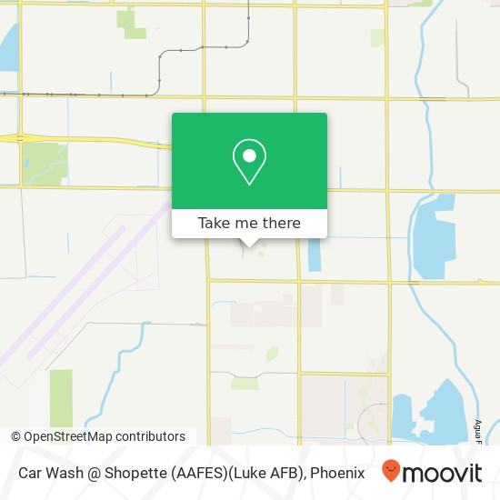 Car Wash @ Shopette (AAFES)(Luke AFB) map