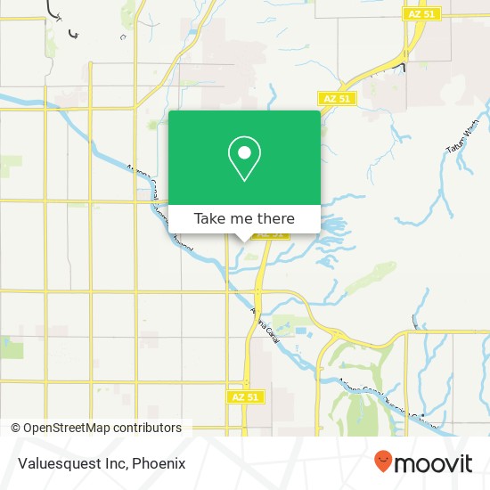 Valuesquest Inc map