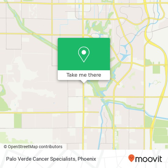 Palo Verde Cancer Specialists map