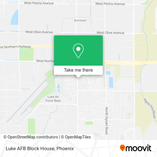 Luke AFB Block House map