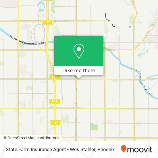 Mapa de State Farm Insurance Agent - Wes Stahler