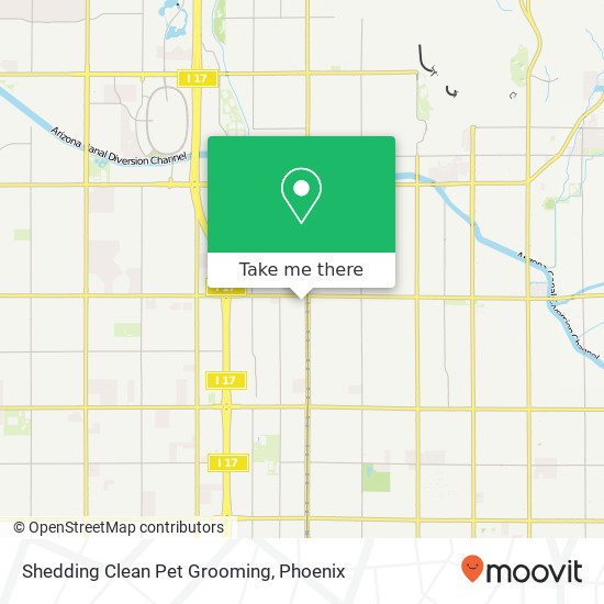 Shedding Clean Pet Grooming map