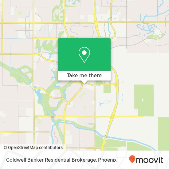 Coldwell Banker Residential Brokerage map