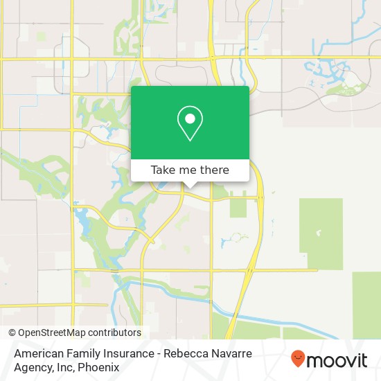 Mapa de American Family Insurance - Rebecca Navarre Agency, Inc