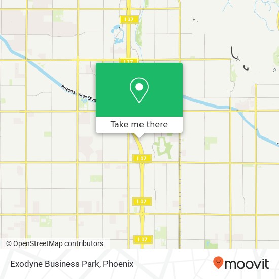 Mapa de Exodyne Business Park