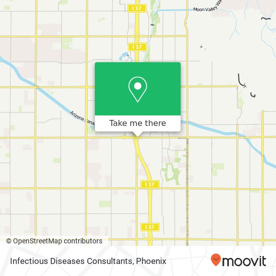 Infectious Diseases Consultants map