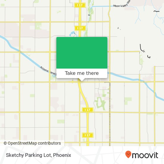 Sketchy Parking Lot map