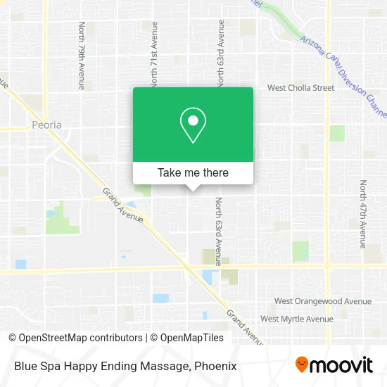 Blue Spa Happy Ending Massage map
