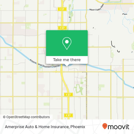 Amerprise Auto & Home Insurance map