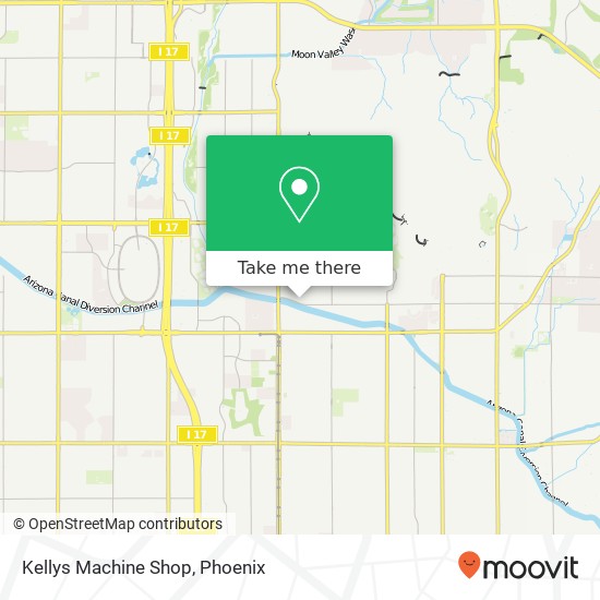 Kellys Machine Shop map