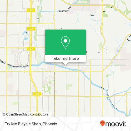 Try Me Bicycle Shop map