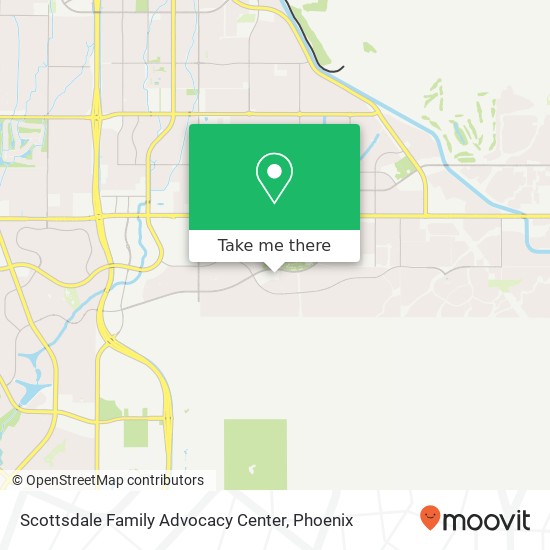 Scottsdale Family Advocacy Center map
