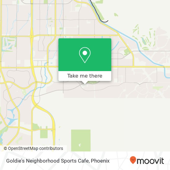 Goldie's Neighborhood Sports Cafe map