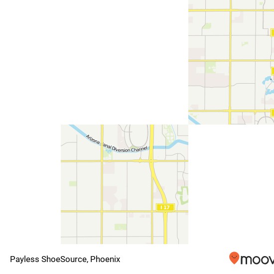 Mapa de Payless ShoeSource