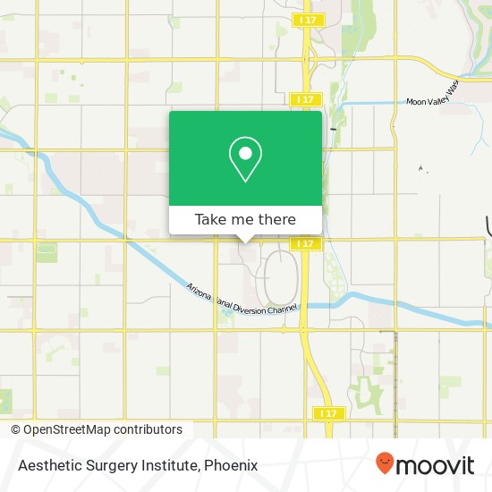 Aesthetic Surgery Institute map