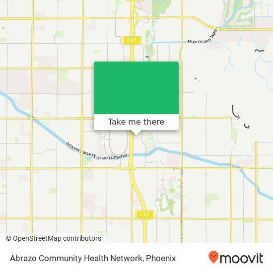 Abrazo Community Health Network map