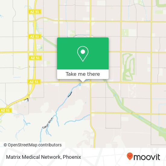 Mapa de Matrix Medical Network