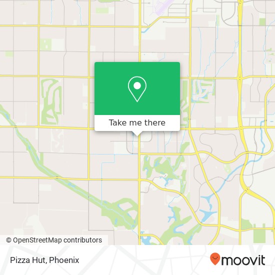 Pizza Hut map