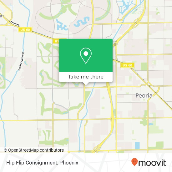 Flip Flip Consignment map