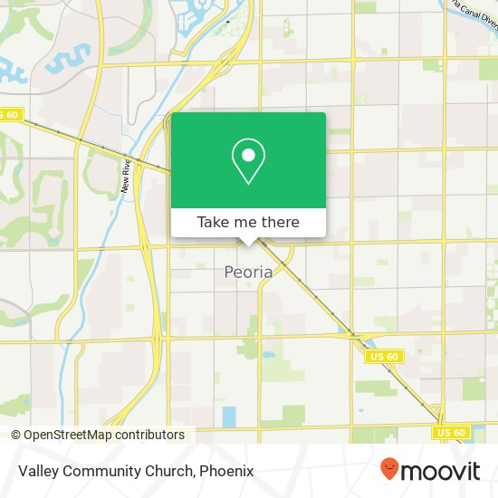 Mapa de Valley Community Church