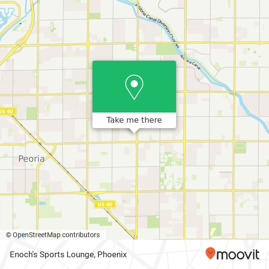 Enoch's Sports Lounge map