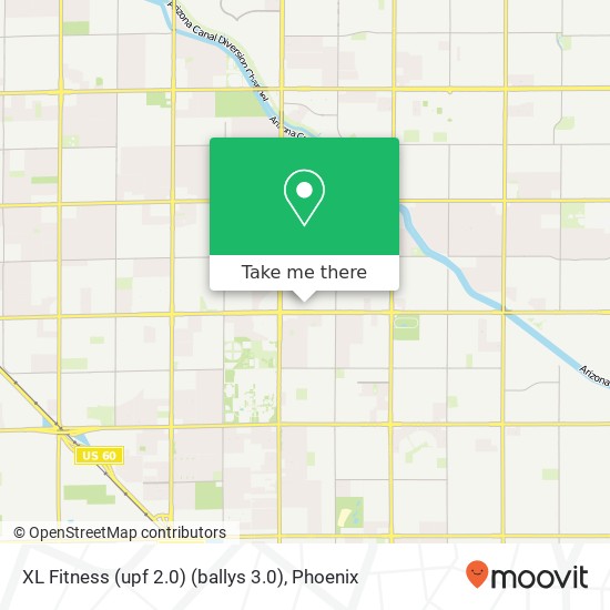 Mapa de XL Fitness (upf 2.0) (ballys 3.0)
