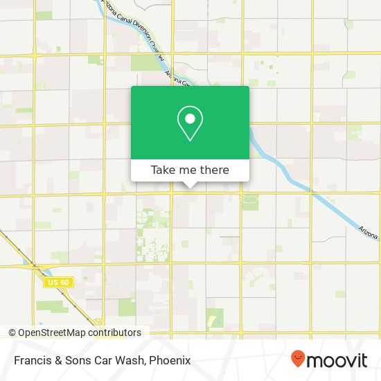 Francis & Sons Car Wash map