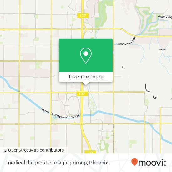 Mapa de medical diagnostic imaging group