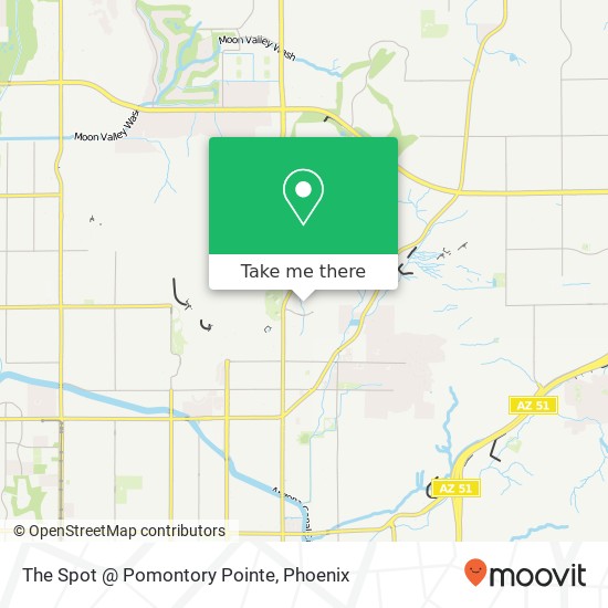 Mapa de The Spot @ Pomontory Pointe